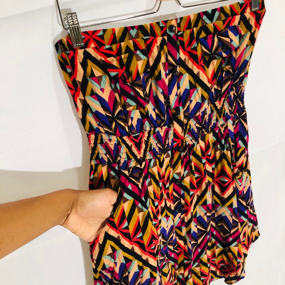 Geometric Pattern Dress - Picture 2 of 6